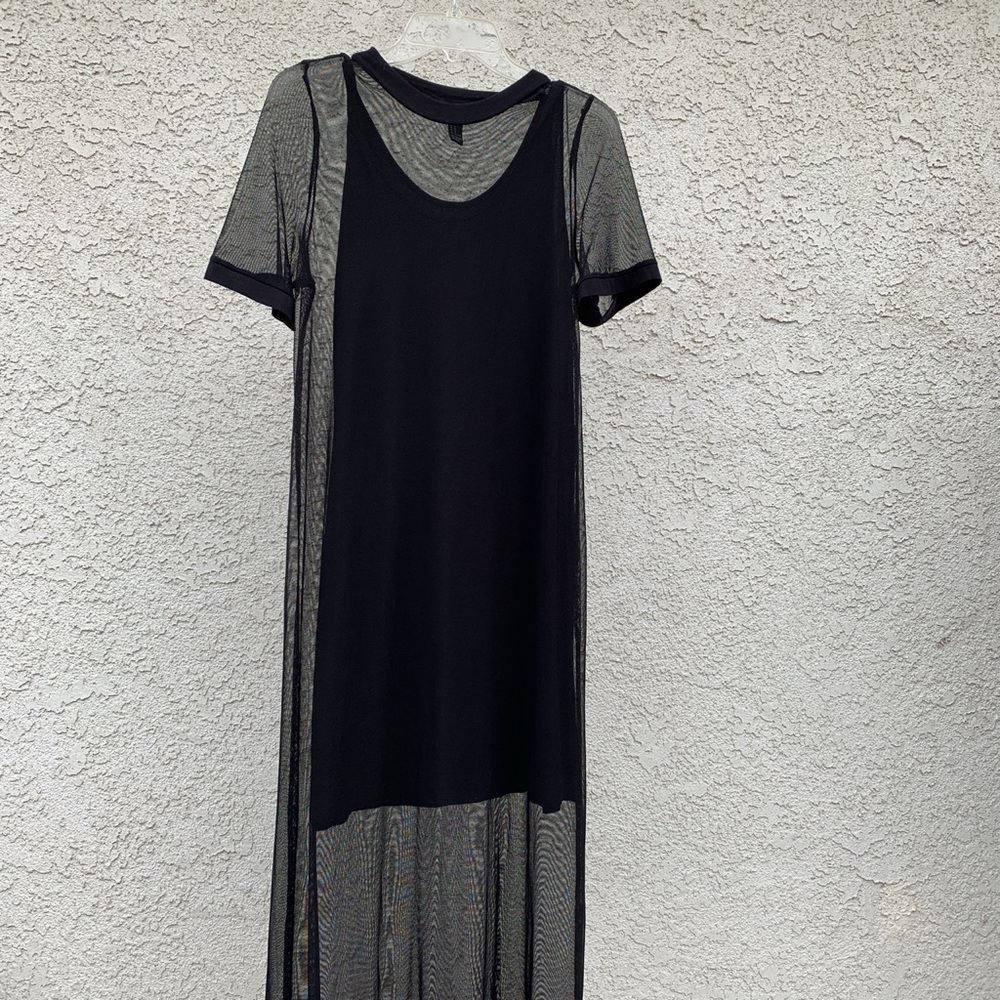 Slip Mesh Dress